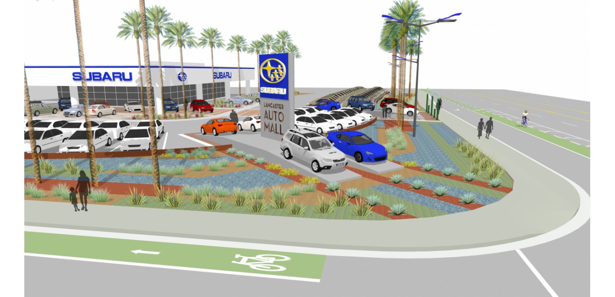 Lancaster Auto Mall Master Plan Sargent Town Planning